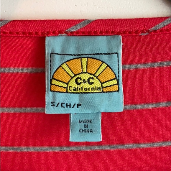 Red/grey striped shirt - Picture 4 of 4